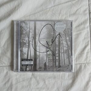 Taylor Swift Signed & Sealed Folklore CD